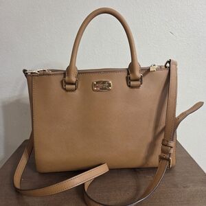 MICHAEL Michael Kors Tan Satchel